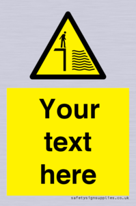 Custom Deep Water Sign